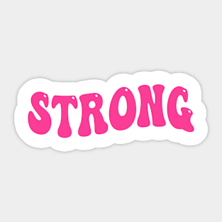 Strong Sticker